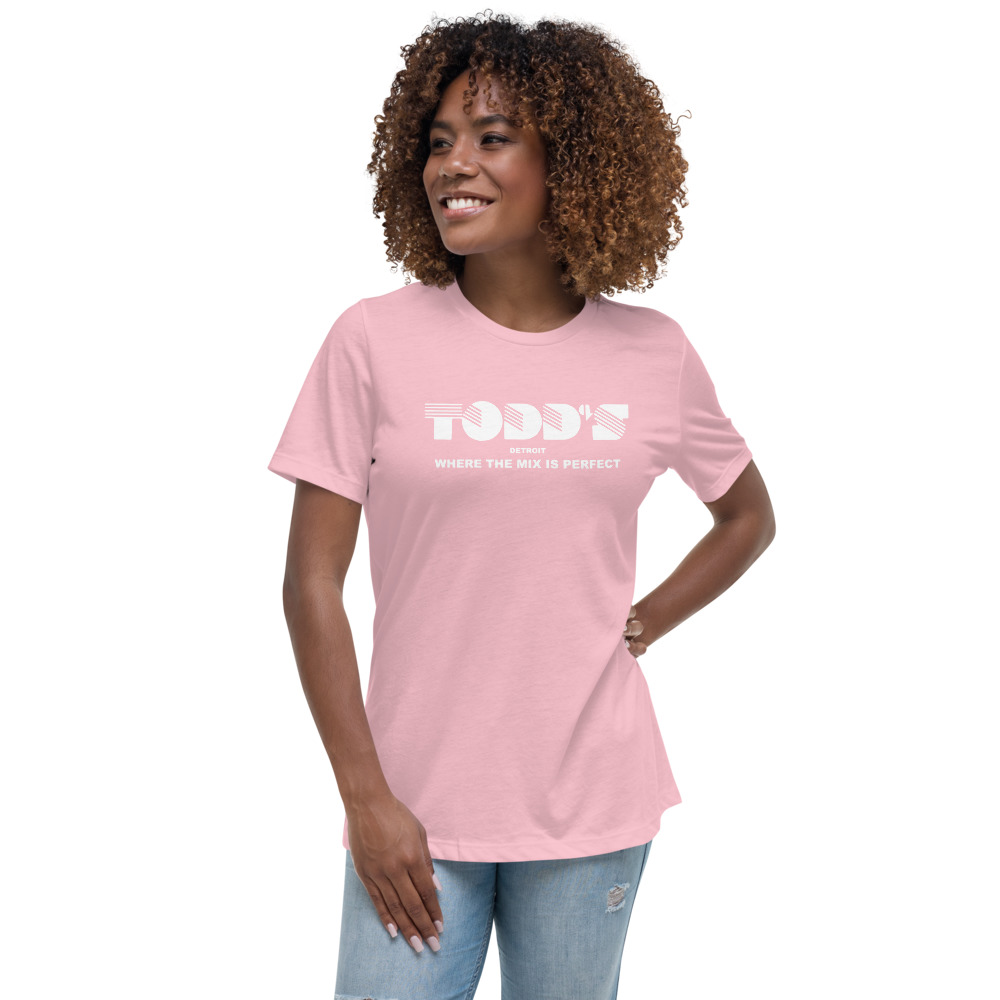TODD”S – Where the mix is perfect – Women’s Relaxed T-Shirt – Wearing Funny